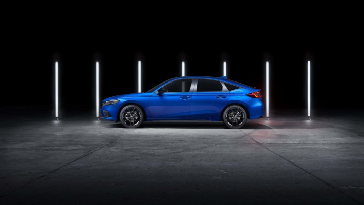 Honda Civic eHEV 2023. Desktop wallpaper