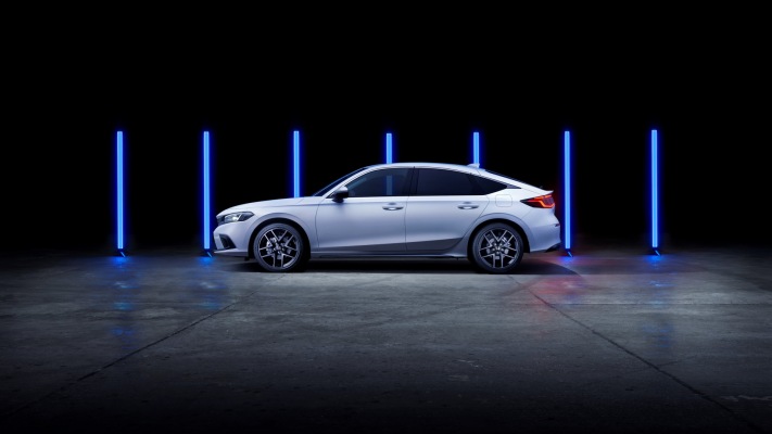 Honda Civic eHEV 2023. Desktop wallpaper