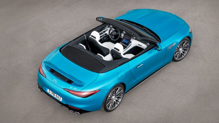 Mercedes-AMG SL 43 2023. Desktop wallpaper