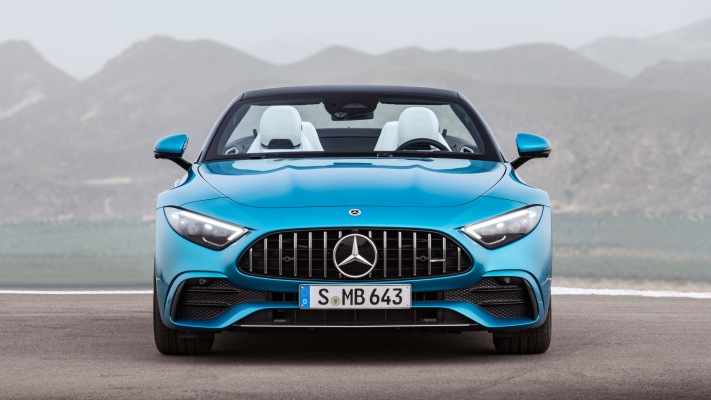 Mercedes-AMG SL 43 2023. Desktop wallpaper