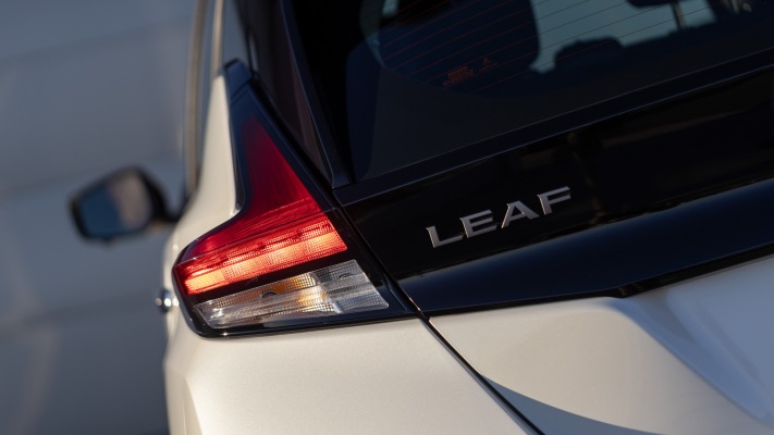 Nissan LEAF USA Version 2023. Desktop wallpaper