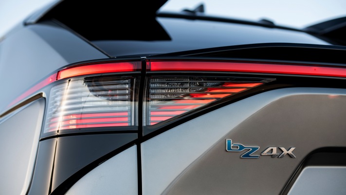Toyota bZ4X XLE USA Version 2023. Desktop wallpaper