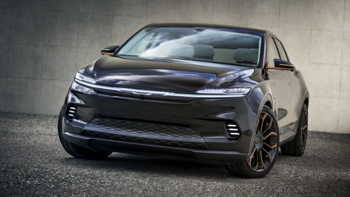 Chrysler Airflow Graphite Concept 2022. Desktop wallpaper