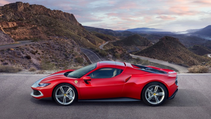 Ferrari 296 GTS Assetto Fiorano 2023. Desktop wallpaper