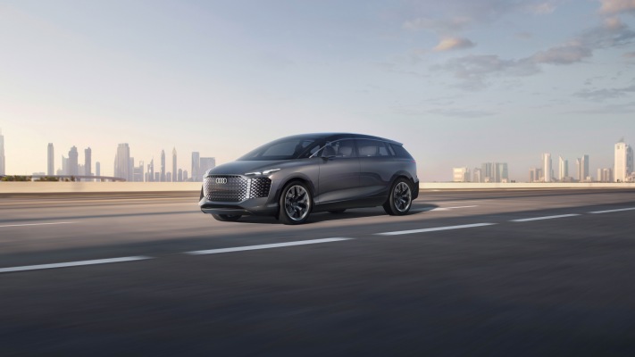 Audi Urbansphere Concept 2022. Desktop wallpaper