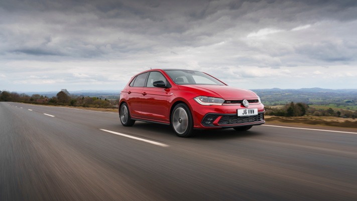 Volkswagen Polo GTI UK Version 2022. Desktop wallpaper