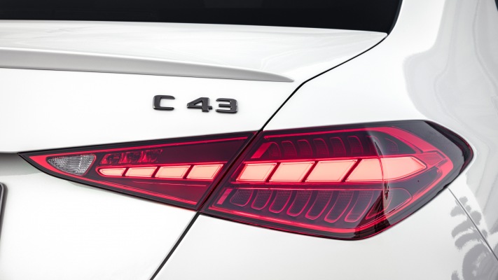 Mercedes-AMG C 43 2023. Desktop wallpaper