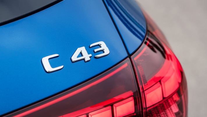 Mercedes-AMG C 43 Estate 2023. Desktop wallpaper