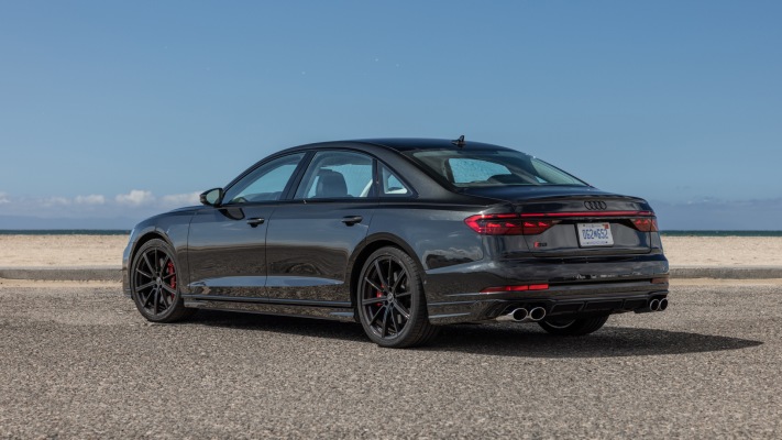 Audi S8 USA Version 2022. Desktop wallpaper