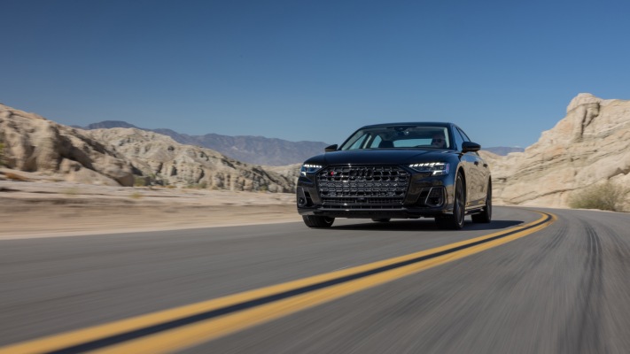 Audi S8 USA Version 2022. Desktop wallpaper