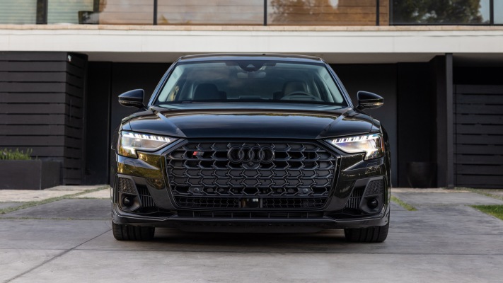 Audi S8 USA Version 2022. Desktop wallpaper