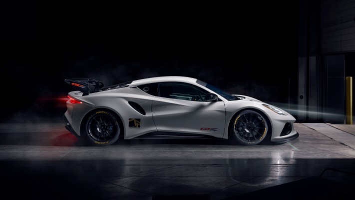 Lotus Emira GT4 2023. Desktop wallpaper