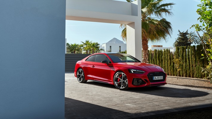 Audi RS 5 Coupe Competition Plus 2023. Desktop wallpaper
