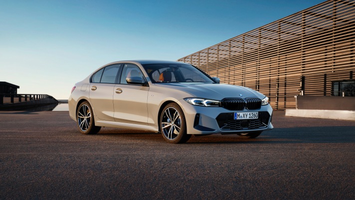 BMW 3 Series Sedan 2023. Desktop wallpaper