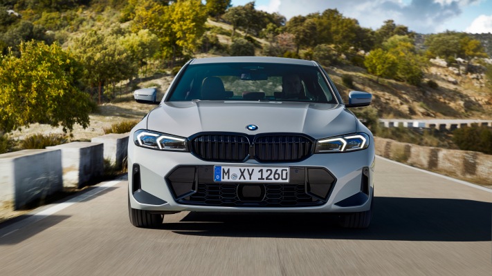 BMW 3 Series Sedan 2023. Desktop wallpaper