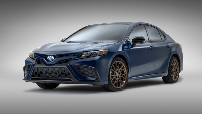 Toyota Camry Nightshade Edition 2023. Desktop wallpaper