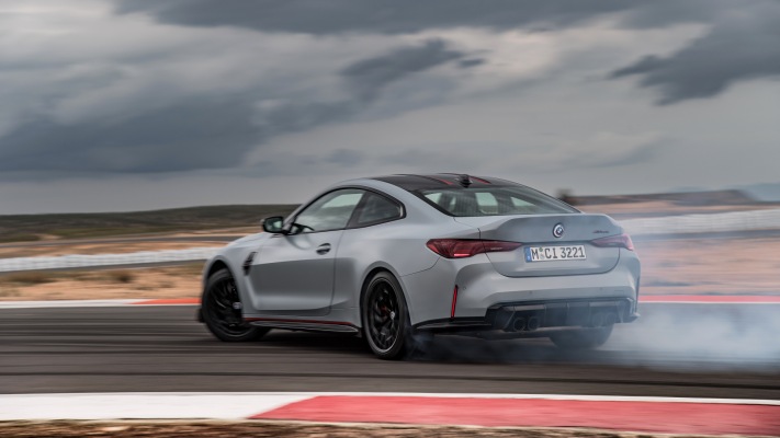 BMW M4 CSL 2023. Desktop wallpaper