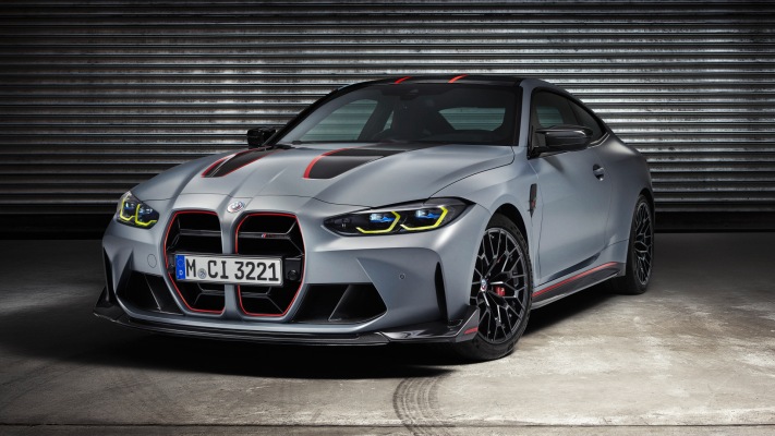 BMW M4 CSL 2023. Desktop wallpaper