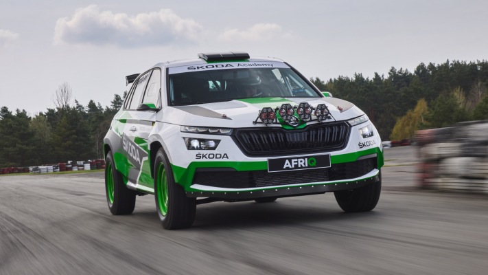 Skoda Afriq Concept 2022. Desktop wallpaper