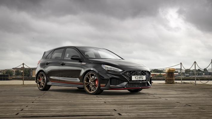 Hyundai i30 N Drive-N Limited Edition UK Version 2022. Desktop wallpaper