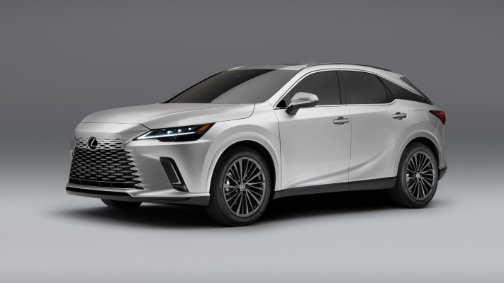 Lexus RX 350 F Sport 2023. Desktop wallpaper
