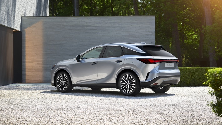 Lexus RX 450h+ 2023. Desktop wallpaper