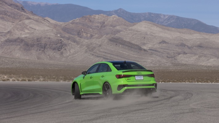 Audi RS 3 USA Version 2022. Desktop wallpaper