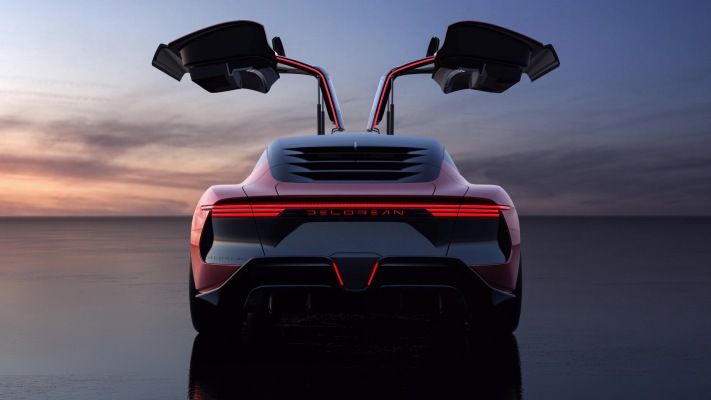 DeLorean Alpha5 Launch Edition 2022. Desktop wallpaper