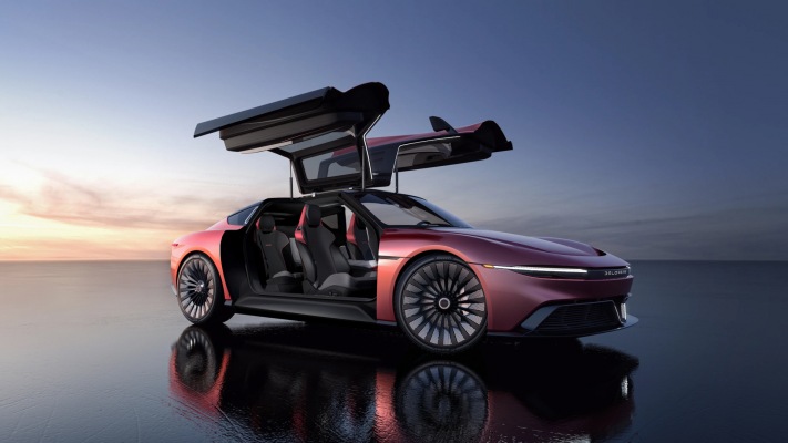 DeLorean Alpha5 Launch Edition 2022. Desktop wallpaper