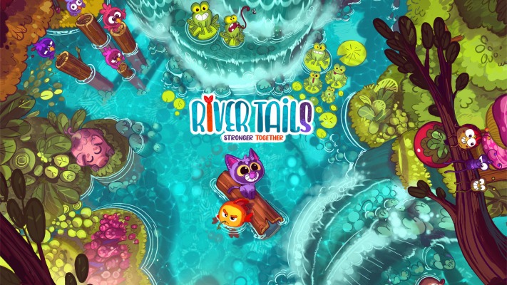 River Tails: Stronger Together. Desktop wallpaper