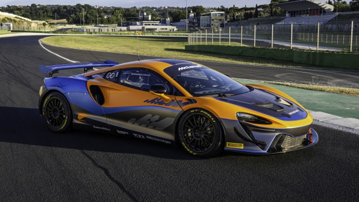 McLaren Artura GT4 2023. Desktop wallpaper