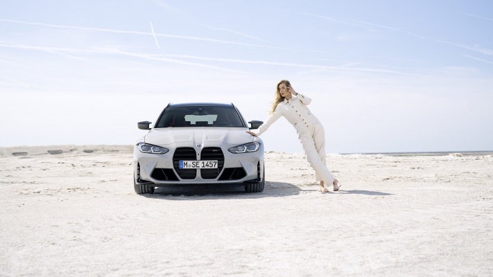 BMW M3 Touring 2023. Desktop wallpaper