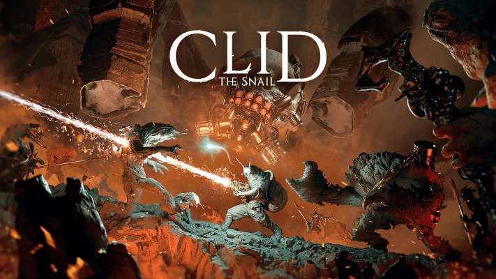 Clid the Snail. Desktop wallpaper