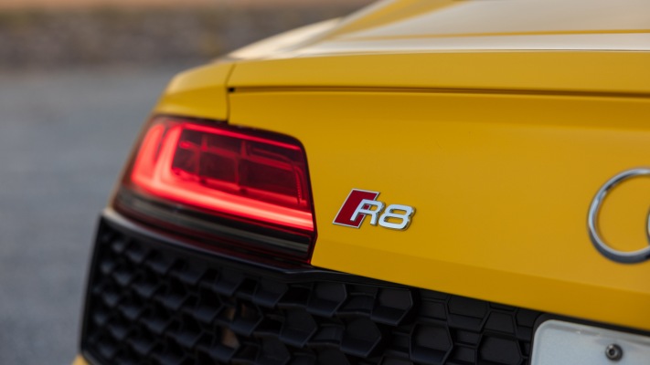 Audi R8 V10 Coupe USA Version 2022. Desktop wallpaper