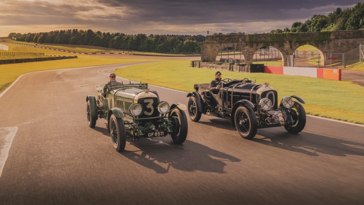 Bentley Speed Six Continuation 2022. Desktop wallpaper
