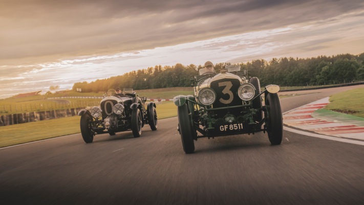 Bentley Speed Six Continuation 2022. Desktop wallpaper