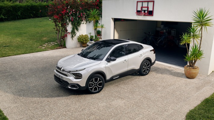 Citroën ë-C4 X 2023. Desktop wallpaper