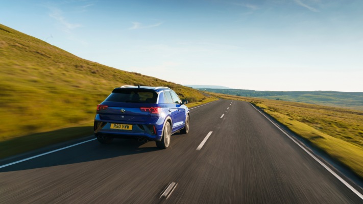 Volkswagen T-Roc R UK Version 2022. Desktop wallpaper