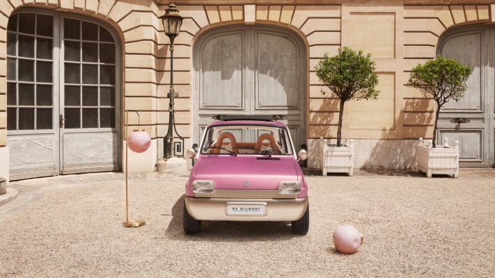 Renault 5 Diamant Concept 2022. Desktop wallpaper