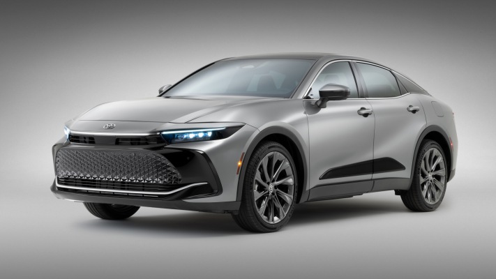 Toyota Crown Crossover Limited 2023. Desktop wallpaper