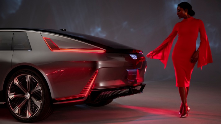 Cadillac Celestiq Concept 2022. Desktop wallpaper