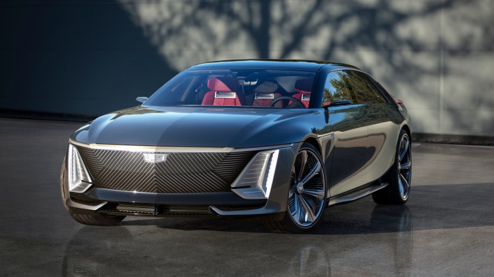 Cadillac Celestiq Concept 2022. Desktop wallpaper