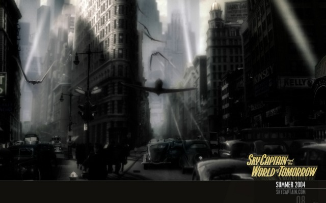 Sky Captain and the World of Tomorrow. Desktop wallpaper