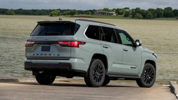 Toyota Sequoia SR5 TRD Sport Package 2023. Desktop wallpaper