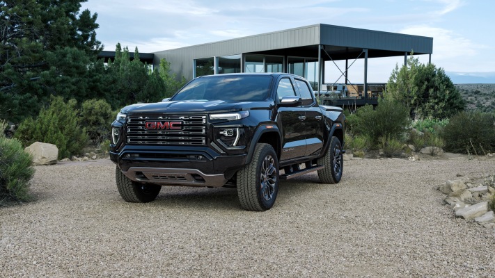 GMC Canyon Denali 2023. Desktop wallpaper
