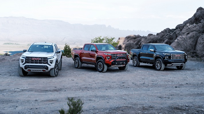 GMC Canyon AT4X Edition 1 2023. Desktop wallpaper