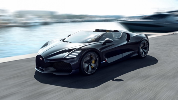 Bugatti W16 Mistral 2024. Desktop wallpaper