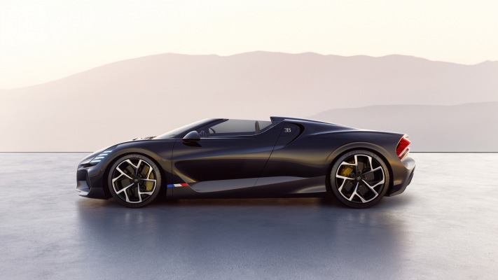 Bugatti W16 Mistral 2024. Desktop wallpaper