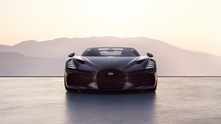 Bugatti W16 Mistral 2024. Desktop wallpaper