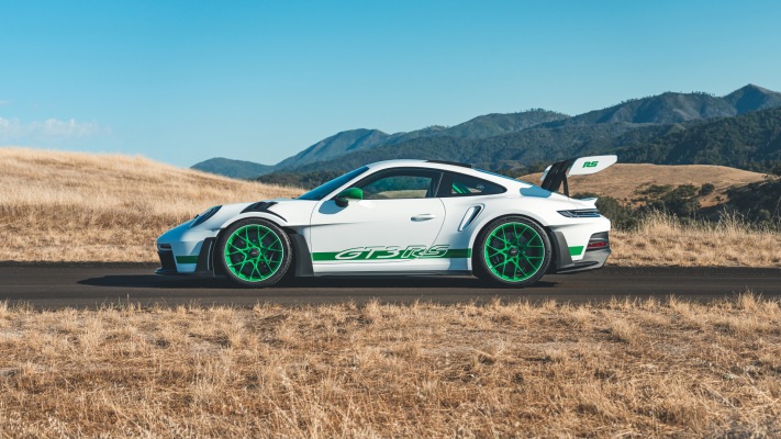 Porsche 911 GT3 RS Carrera RS 2.7 Tribute 2023. Desktop wallpaper